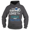 Image of Girl Loves Eagles And Penn State TShirt