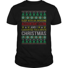 Christmas Job ACCOUNTANT CLERK Ugly Xmas Sweater
