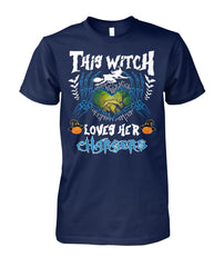 Los Angeles Chargers - This witch love her chargers T-shirt