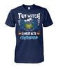 Image of Los Angeles Chargers - This witch love her chargers T-shirt