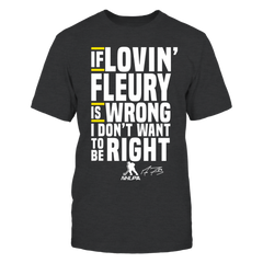 Marc-Andre Fleury I Don't want to be right.