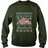 Image of Hedgehog Pet Lover Ugly Christmas T-shirt