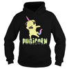 Image of Pugicorn T-Shirt, Pug Lovers Tee Funny Birthday Gift