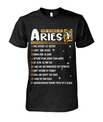 Everlasting Life rules of Aries limited edition T-shirts