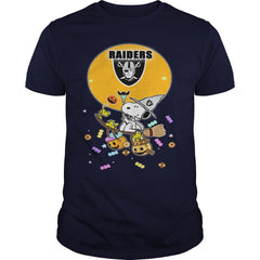 Halloween With Raiders TShirt