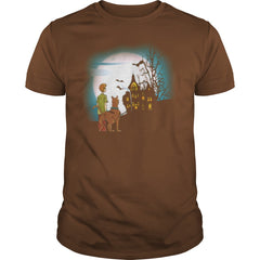 FIND YOURSELF IN CASTLE CRAZY HALLOWEEN LADY T SHIRT HALLOWEEN COSTUME GIFT