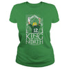 Image of Aaron Rodgers King Of The North Green Bay Shirt