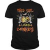 Image of This Girl Loves Donkey Halloween
