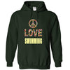 Image of Limited Edition Peace Love Swimming