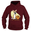Image of Happy halloween corgi women's t-shirt