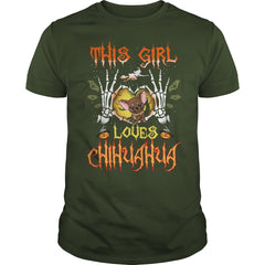 This Girl Loves Chihuahua Halloween
