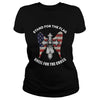 Image of Patriotic Shirt, Stand For The Flag, Kneel For The Cross Tee