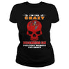 Image of I'm the Crazy BUCCANEERS Fan T-Shirt