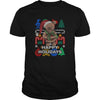 Image of Cute Christmas Teddy Bear Ugly Holiday Tshirt  Happy Holidays