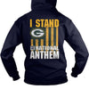 Image of i stand for the national anthem  packers