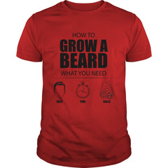 How to grow a beard