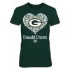 Image of Green Bay Packers - Lace Heart - Donald Driver