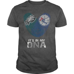 Love EAGLES and 76ers T-Shirt