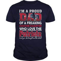 im a proud dad  patriots