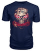 Image of New England Patriots - Burning Skull T-shirt