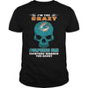 Image of I'm the Crazy DOLPHINS Fan T-Shirt