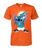 Image of Miami Dolphins - Cute Stitch T-shirt