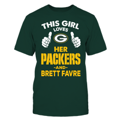 BRETT FAVRE - THIS GIRL - GREEN BAY PACKERS