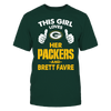 Image of BRETT FAVRE - THIS GIRL - GREEN BAY PACKERS