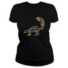 Image of SKUNK Halloween T-shirt Skeleton Skull Vintage Retro