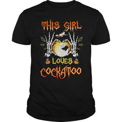 This Girl Loves Cockatoo Halloween