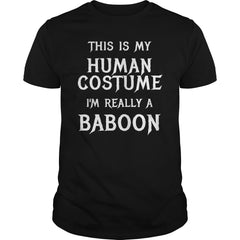 Halloween - I'm Really a Baboon Halloween