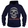Image of Jack O Lantern shirt Halloween Skull Face Bandana tshirt
