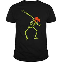 Halloween Dabbing Skeleton Pumpkin