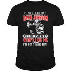 DAVID JOHNSON Tshirt