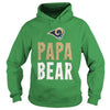 Image of Iam A Rams Papa Bear TShirt