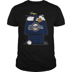 VGSportBaseballSnoopyHouseMilwaukeeBrewers