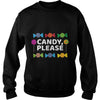 Image of Candy Please Halloween Funny T-Shirt