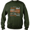 Image of AS A MAY GIRL I HAVE THREE SIDES TSHIRT BIRTHDAY GIFT SHIRT
