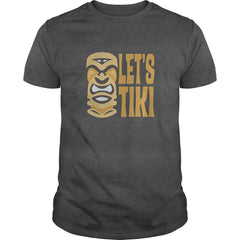 Lets Tiki Cute Luau Vacation Party Fun TShirt
