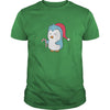 Image of cute penguin with Christmas cap and candy cane Bags &amp;amp; backpacks