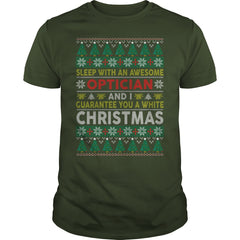 Christmas Job OPTICIAN Ugly Xmas Sweater