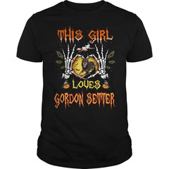 This Girl Loves Gordon Setter Halloween