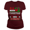 Image of ALL I WANT FOR CHRISTMAS IS MY HUSBAND SWEATER