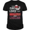 Image of Girl Loves Buccaneers And Noles TShirt