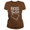 Image of BOSS OF THE TOSS CORNHOLE GAME CHAMP T-SHIRT