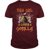 Image of This Girl Loves Gorilla Halloween