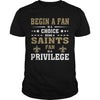 Image of begin a fan  saints