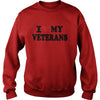 Image of I Love My Veterans - TeeForVeterans