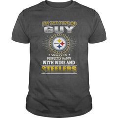 NFL-STEELERS 163 GUY LOVES WINE