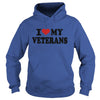 Image of I Love My Veterans - TeeForVeterans